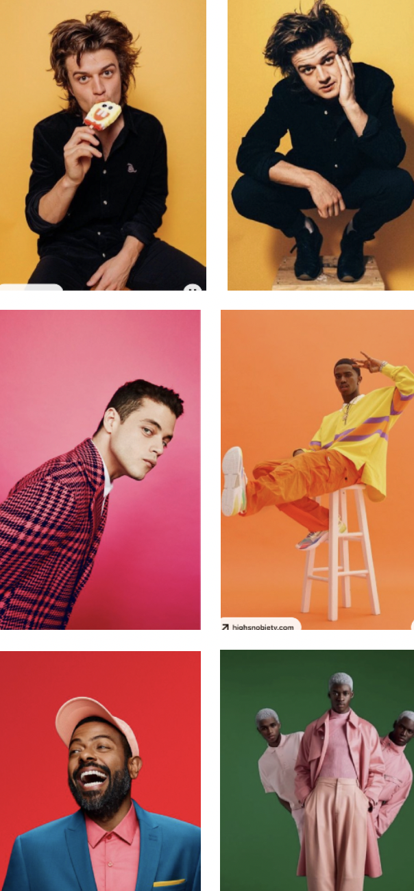 Photography moodboard for Mikey Votano by Says Who studio