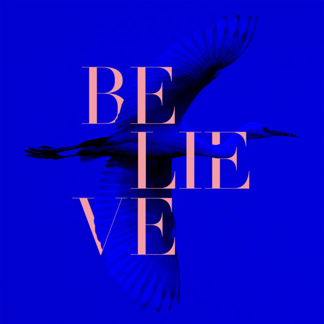 Cover artwork for ELEDA's single Believe by Says Who studio