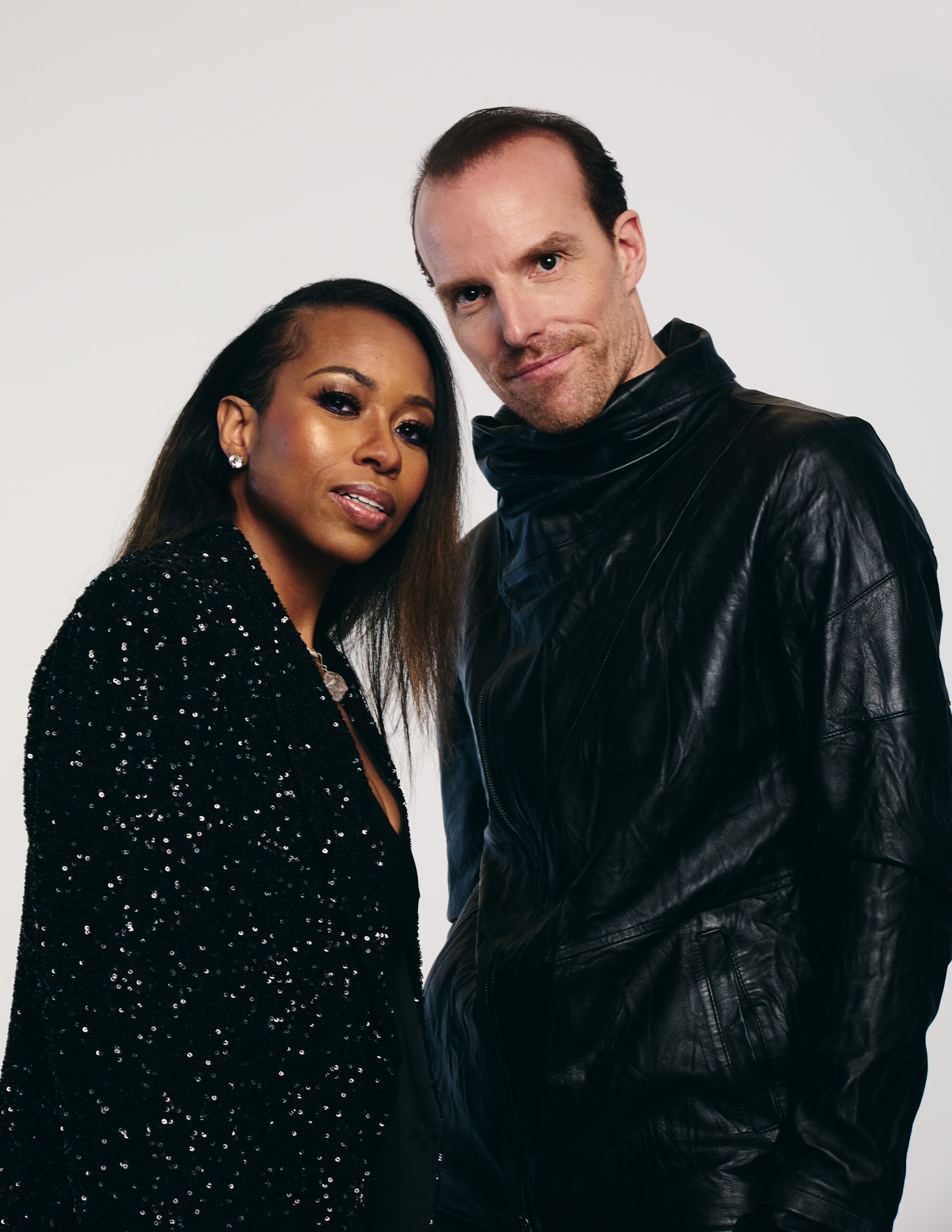 Press shot for London-based pop duo ELEDA by Says Who studio