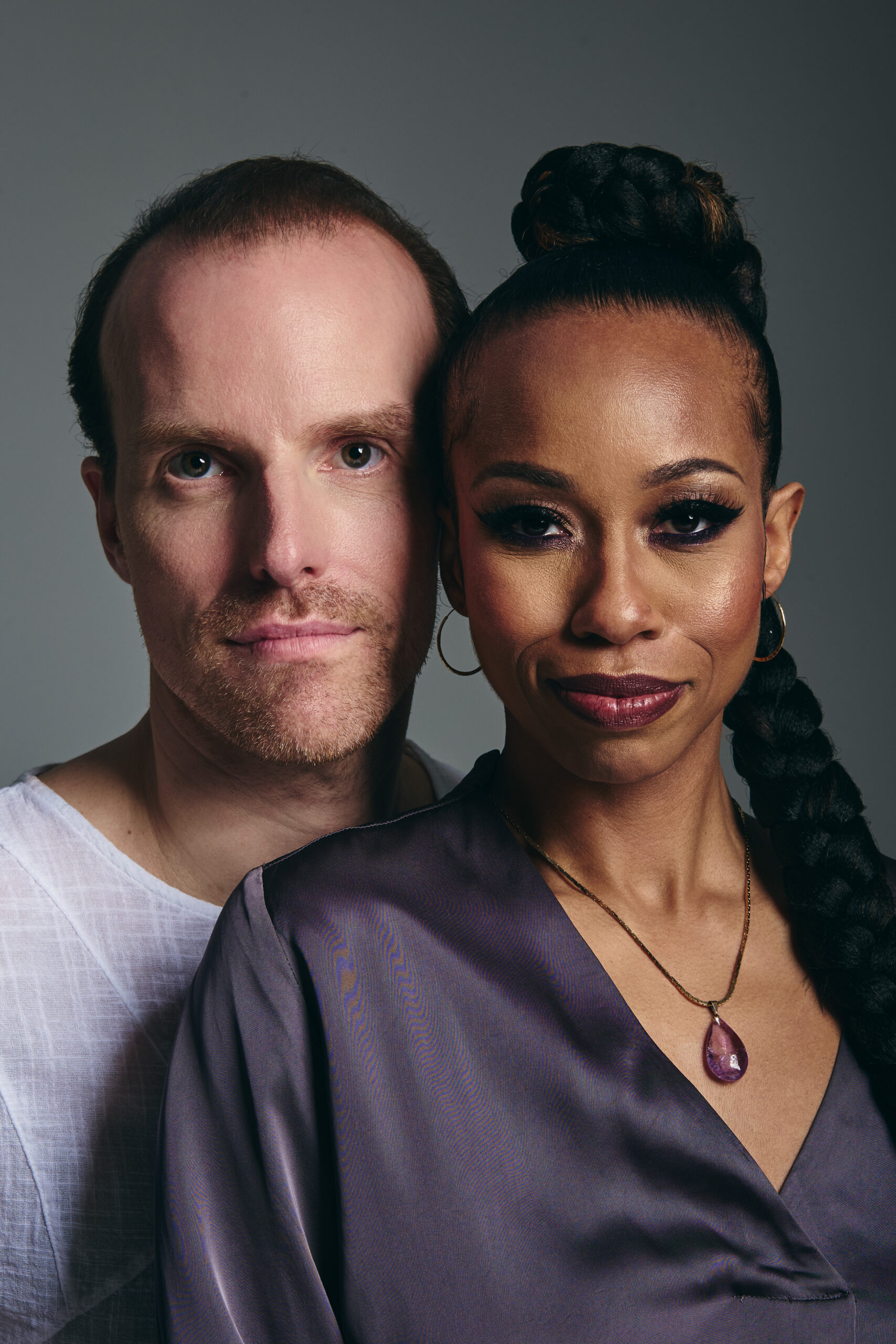 Press shot for London-based pop duo ELEDA by Says Who studio