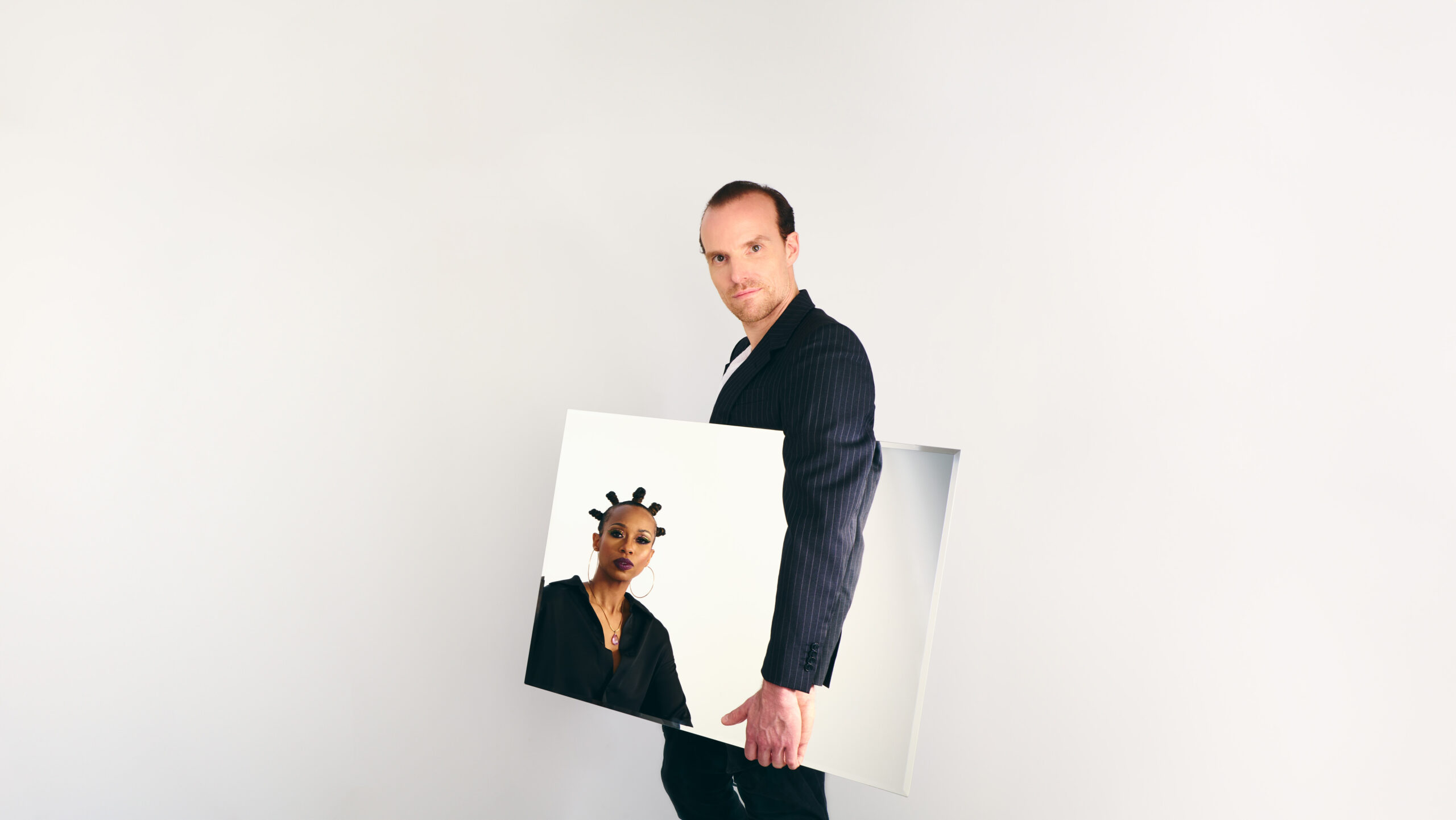 Press shot for London-based pop duo ELEDA by Says Who studio