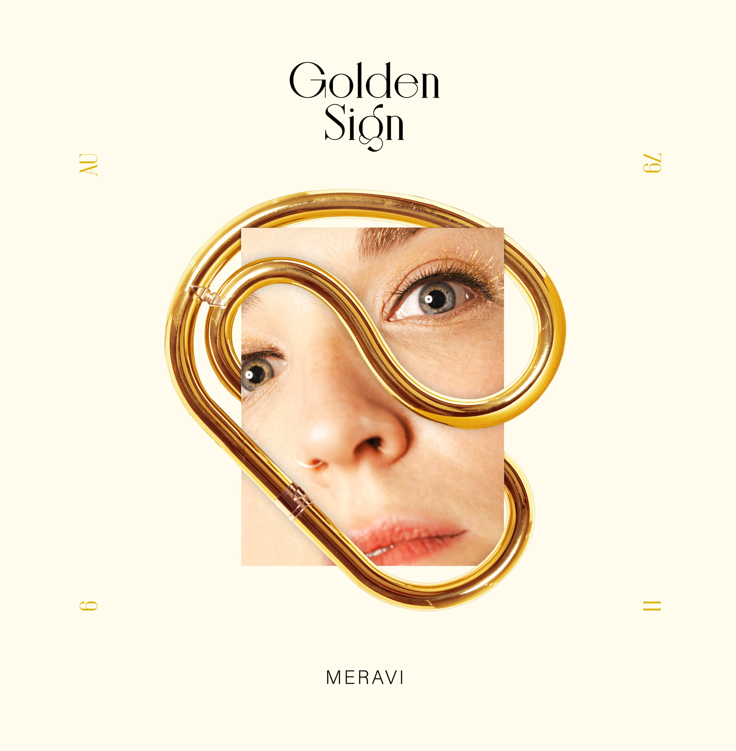 Golden Sign album cover designed by Says Who studio
