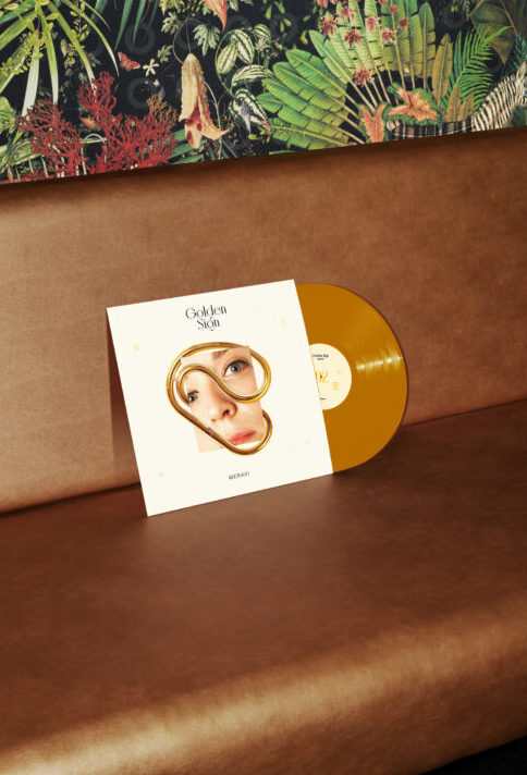 Golden Sign vinyl sleeve designed by Says Who studio