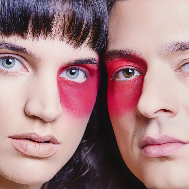 Press shot for indie-pop-dup NOSOYO by Says Who studio