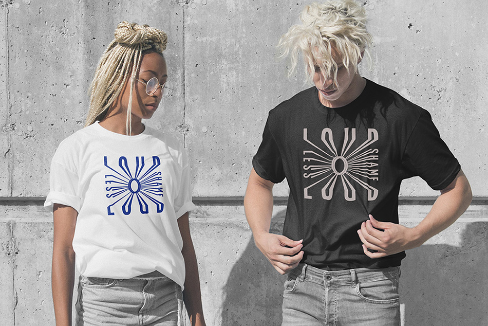 Merch design for indie-pop-dup NOSOYO by Says Who studio